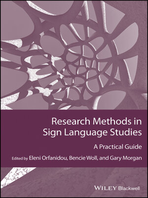 cover image of Research Methods in Sign Language Studies